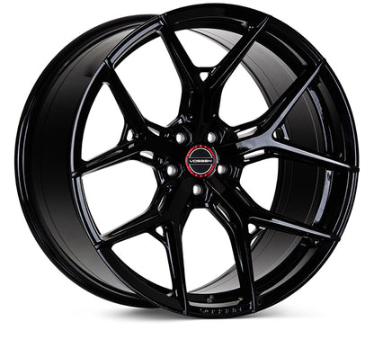 20" Vossen HF5 Gloss Black 5x114.3 ( Square Setup ) ( Set of 4 )