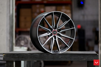 20" Vossen HF6-1 Brushed Matte Black 6x139.7 ( Set of 4 )