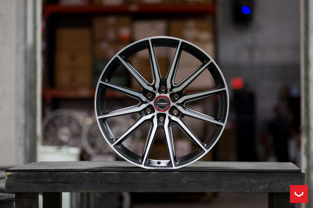 20" Vossen HF6-1 Brushed Matte Black 6x139.7 ( Set of 4 )