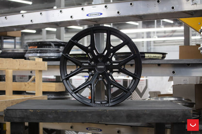 24" Vossen HF6-4 Satin Black 6x135 ( Set of 4 )