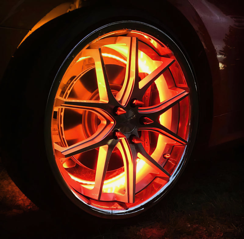 Oracle LED Illuminated Wheel Rings - ColorSHIFT No Remote 4215-334