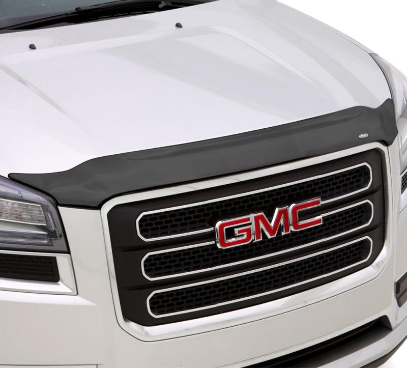 AVS 08-12 Chevy Malibu (Grille Fascia Mount) Aeroskin Low Profile Acrylic  Hood Shield - Smoke